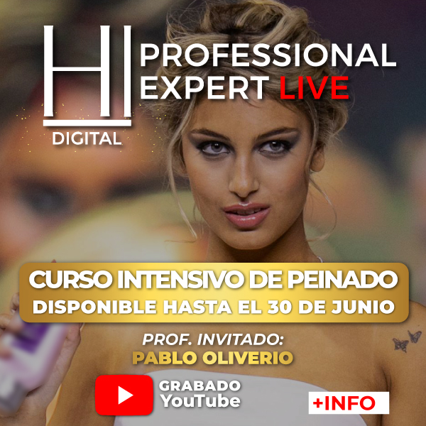 Professional Expert Live Intensivo de Peinado